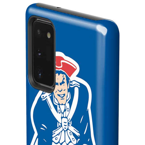 NFL New England Patriots Retro Logo Galaxy Note20 5G Pro Case