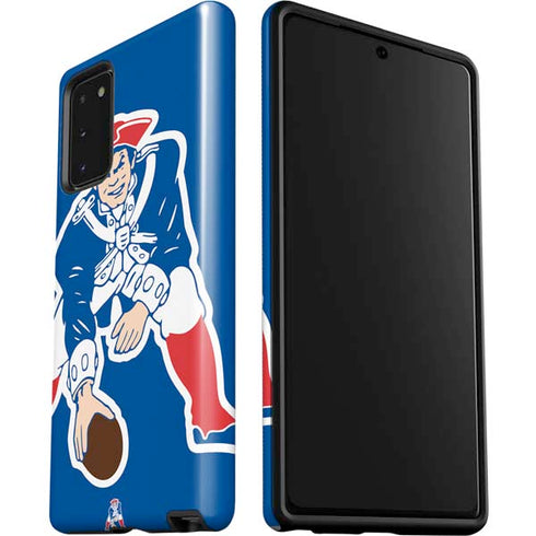 NFL New England Patriots Retro Logo Galaxy Note20 5G Pro Case