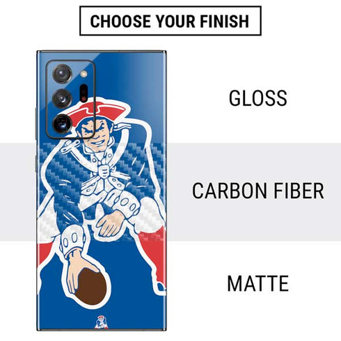 NFL New England Patriots Retro Logo Galaxy Note20 Ultra 5G Skin