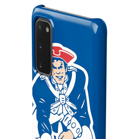 NFL New England Patriots Retro Logo Galaxy S20 Lite Case