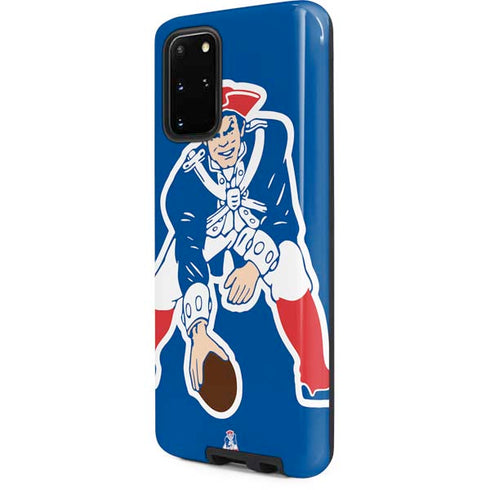 NFL New England Patriots Retro Logo Galaxy S20 Plus Pro Case