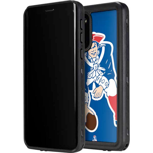NFL New England Patriots Retro Logo Galaxy S20 Plus Waterproof Case