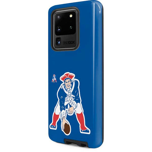 NFL New England Patriots Retro Logo Galaxy S20 Ultra 5G Pro Case