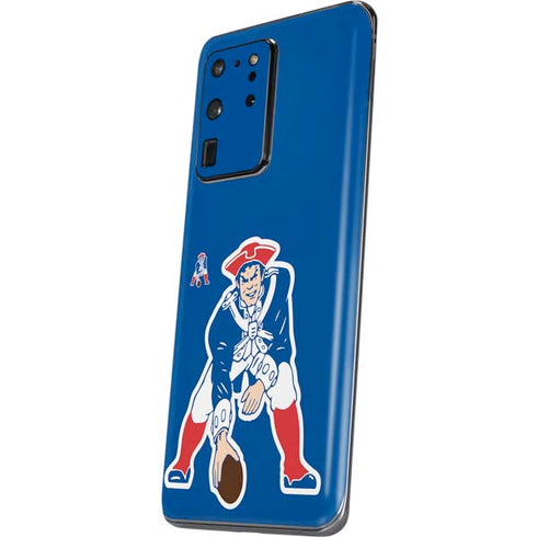 NFL New England Patriots Retro Logo Galaxy S20 Ultra 5G Skin