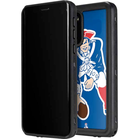 NFL New England Patriots Retro Logo Galaxy S20 Waterproof Case