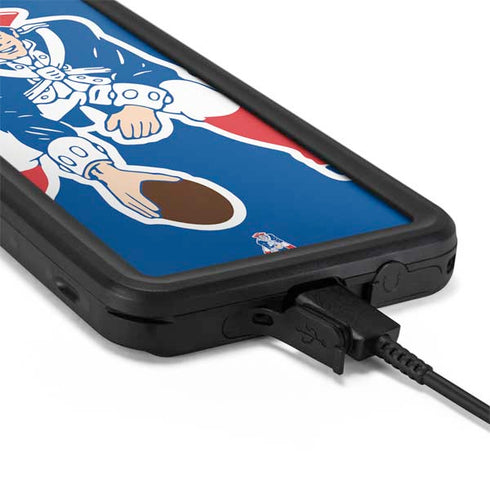 NFL New England Patriots Retro Logo Galaxy S20 Waterproof Case
