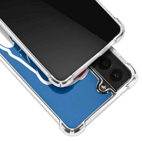 NFL New England Patriots Retro Logo Galaxy S22 Clear Case