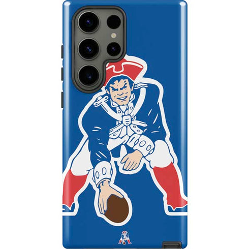 NFL New England Patriots Retro Logo Galaxy S23 Ultra Pro Case