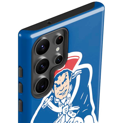 NFL New England Patriots Retro Logo Galaxy S23 Ultra Pro Case