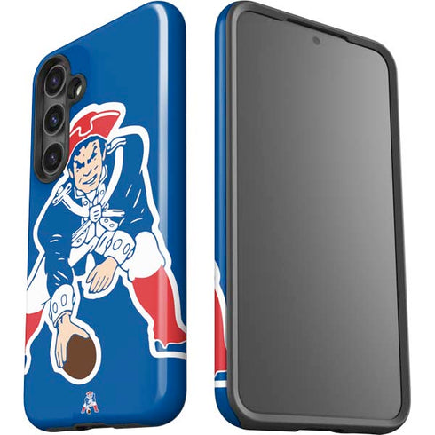 NFL New England Patriots Retro Logo Galaxy S25 Impact Case
