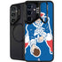 NFL New England Patriots Retro Logo Galaxy S25 Plus Kickstand Case
