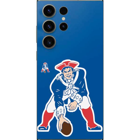 NFL New England Patriots Retro Logo Galaxy S25 Ultra Skin