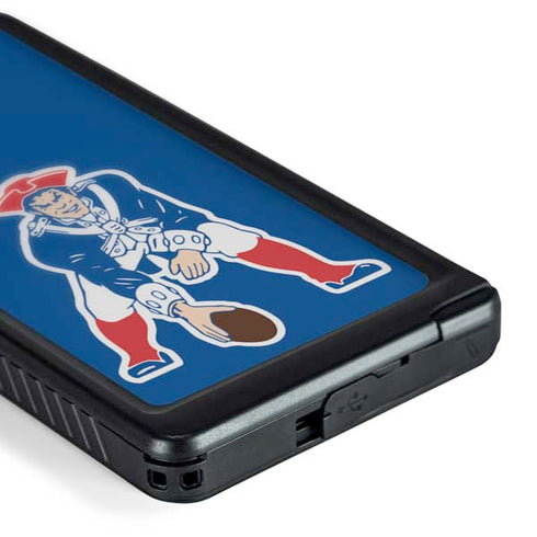 NFL New England Patriots Retro Logo Galaxy S24 Ultra Waterproof Case