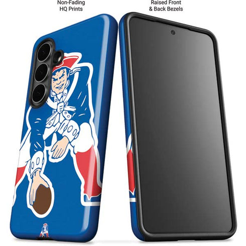 NFL New England Patriots Retro Logo Galaxy S26 Plus Impact Case