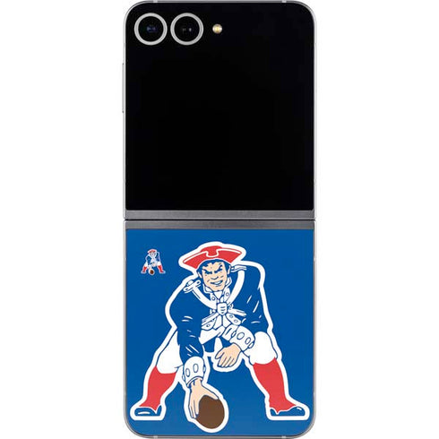 NFL New England Patriots Retro Logo Galaxy Z Flip6 Skin
