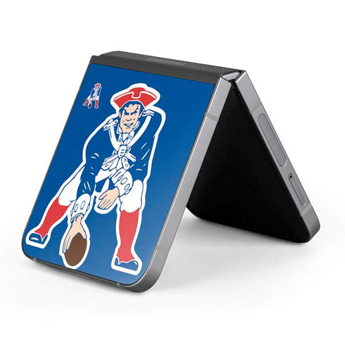 NFL New England Patriots Retro Logo Galaxy Z Flip6 Skin