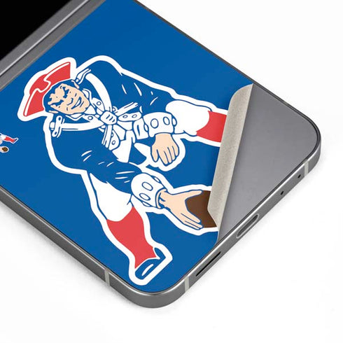 NFL New England Patriots Retro Logo Galaxy Z Flip6 Skin