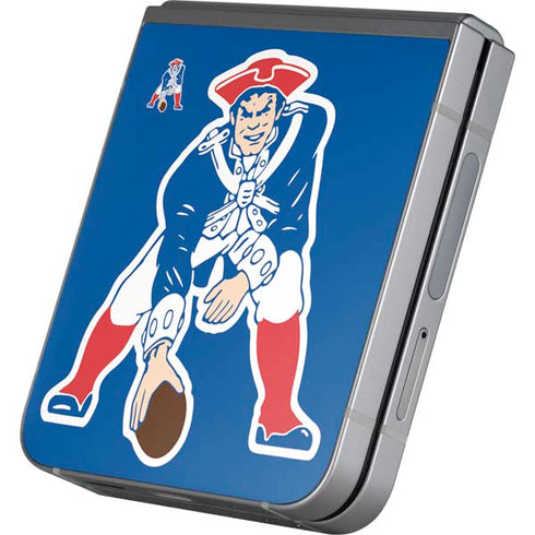 NFL New England Patriots Retro Logo Galaxy Z Flip6 Skin