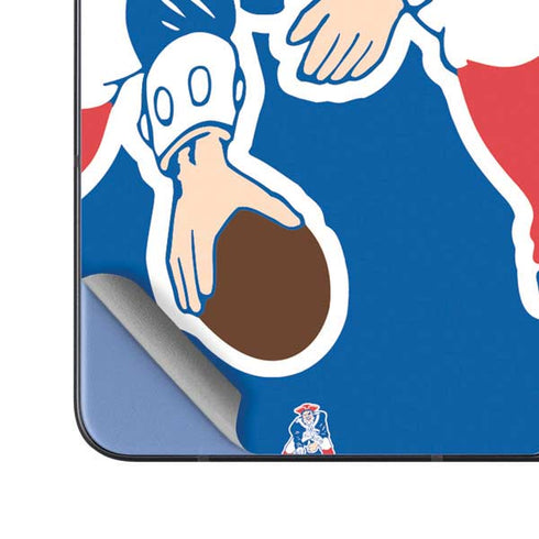 NFL New England Patriots Retro Logo Galaxy Z Fold5 5G Skin