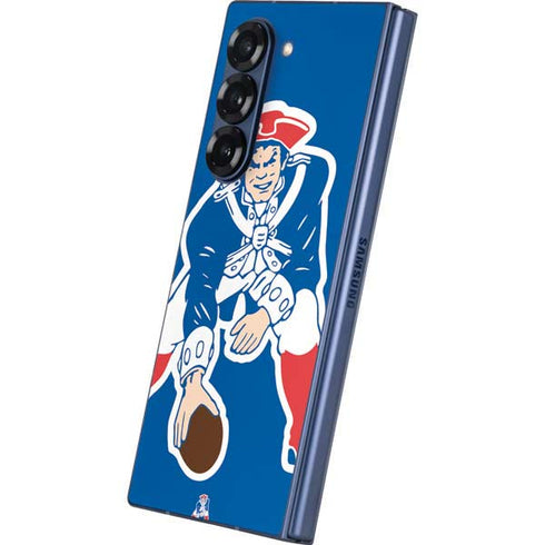 NFL New England Patriots Retro Logo Galaxy Z Fold6 Skin