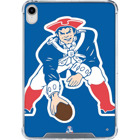 NFL New England Patriots Retro Logo iPad 11th Gen (2025) Clear Case