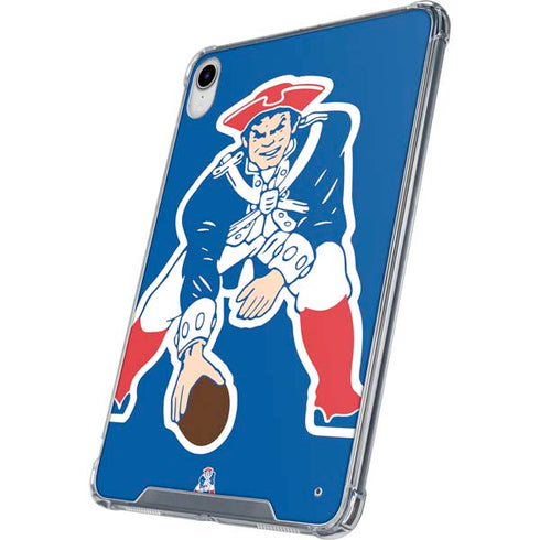 NFL New England Patriots Retro Logo iPad 11th Gen (2025) Clear Case