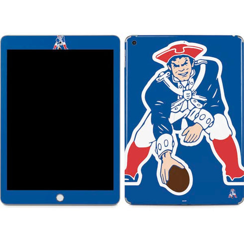 NFL New England Patriots Retro Logo Apple iPad Skin