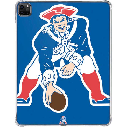 NFL New England Patriots Retro Logo iPad Pro 11in (2024) Clear Case