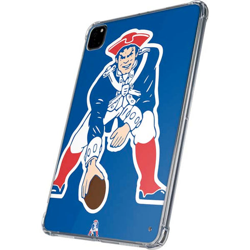 NFL New England Patriots Retro Logo iPad Pro 11in (2024) Clear Case