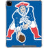 NFL New England Patriots Retro Logo iPad Pro 12.9in (2020) Clear Case