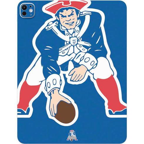 NFL New England Patriots Retro Logo iPad Pro 13in M4 (2024) Skin