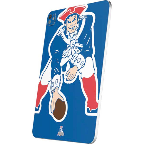 NFL New England Patriots Retro Logo iPad Pro 13in M4 (2024) Skin
