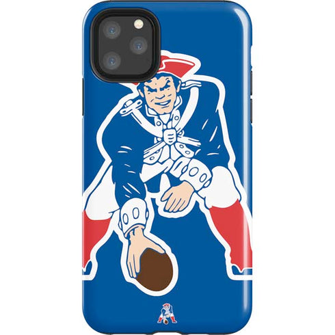 NFL New England Patriots Retro Logo iPhone 11 Pro Max Impact Case