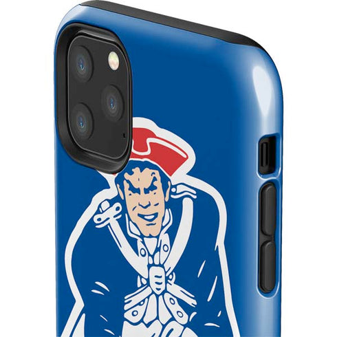 NFL New England Patriots Retro Logo iPhone 11 Pro Max Impact Case