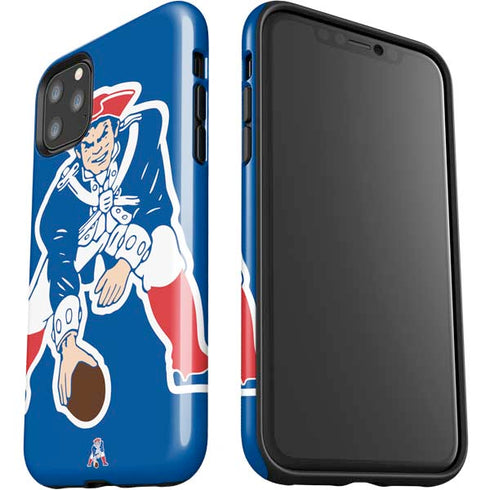 NFL New England Patriots Retro Logo iPhone 11 Pro Max Impact Case