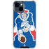 NFL New England Patriots Retro Logo iPhone 15 Clear Case