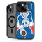 NFL New England Patriots Retro Logo iPhone 15 Kickstand Case