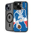 NFL New England Patriots Retro Logo iPhone 15 Plus Kickstand Case
