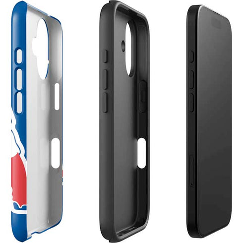 NFL New England Patriots Retro Logo iPhone 16 Impact Case