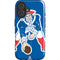 NFL New England Patriots Retro Logo iPhone 16 Magsafe Impact Case