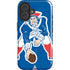 NFL New England Patriots Retro Logo iPhone 16 Magsafe Impact Case