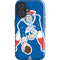 NFL New England Patriots Retro Logo iPhone 16 Plus Impact Case