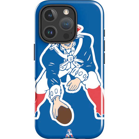 NFL New England Patriots Retro Logo iPhone 16 Pro Impact Case