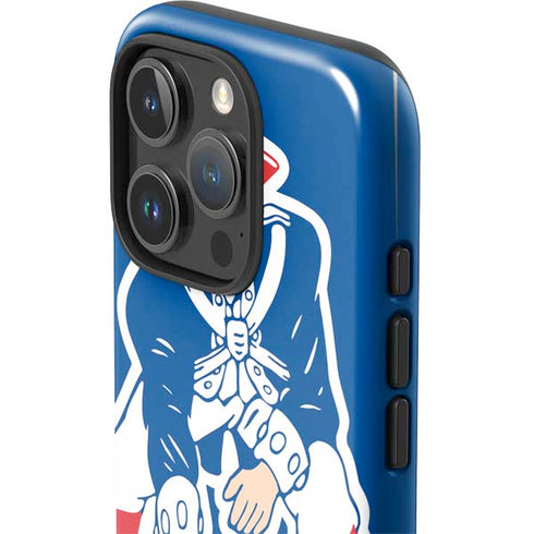 NFL New England Patriots Retro Logo iPhone 16 Pro Impact Case