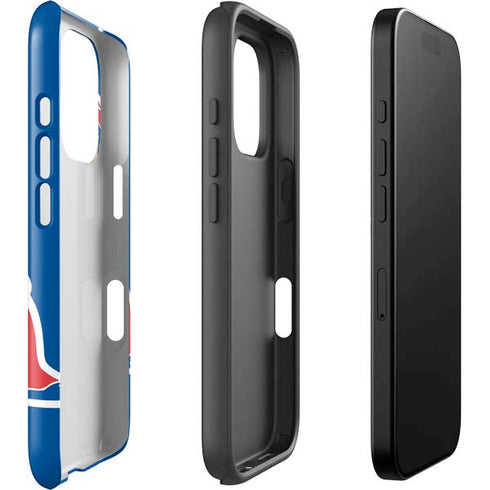 NFL New England Patriots Retro Logo iPhone 16 Pro Impact Case
