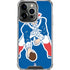 NFL New England Patriots Retro Logo iPhone 16 Pro Max Clear Case