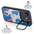 NFL New England Patriots Retro Logo iPhone 16e Kickstand Case