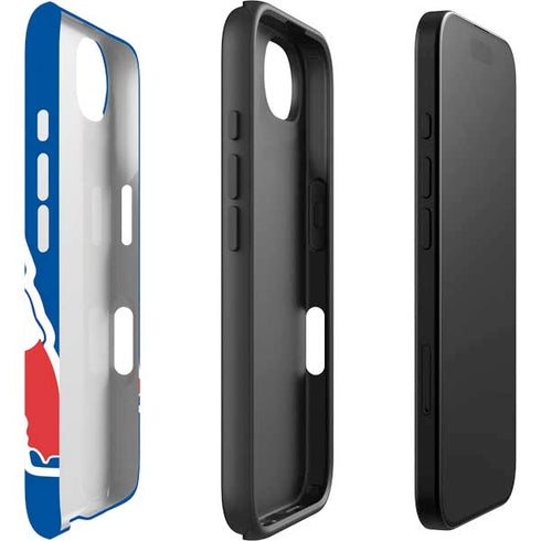 NFL New England Patriots Retro Logo iPhone 16e Impact Case