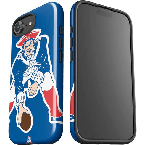 NFL New England Patriots Retro Logo iPhone 16e Impact Case
