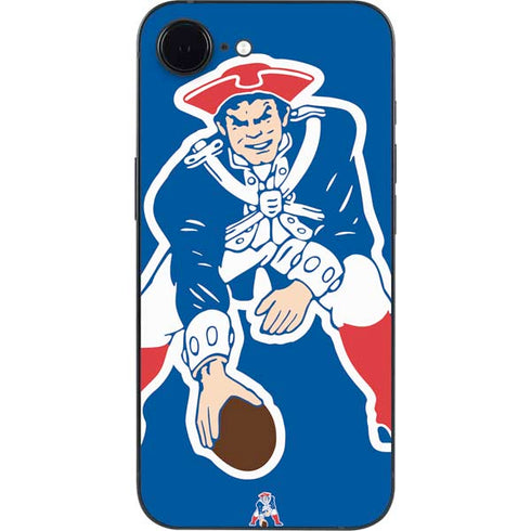 NFL New England Patriots Retro Logo iPhone 16e Skin